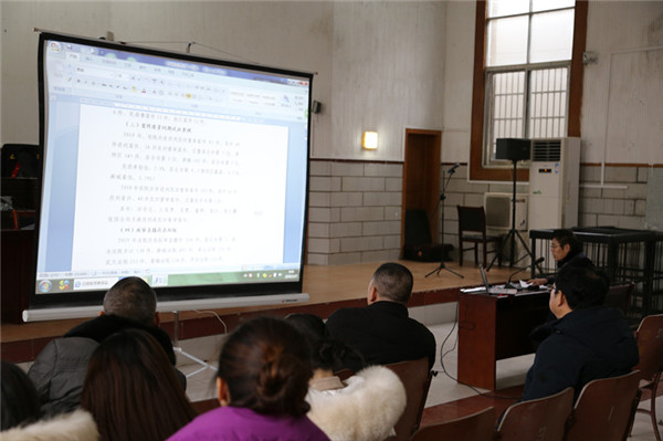 02审判委员会专职委员雷卫东评析各项审判执行指标.jpg